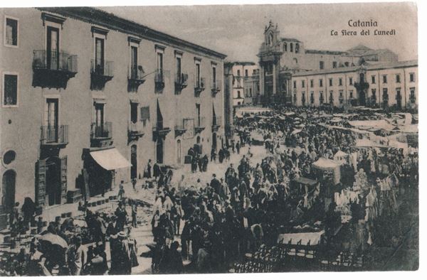 Cartolina fotografica Catania