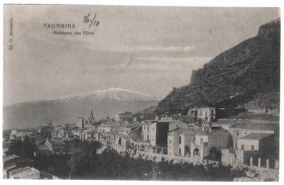 Cartolina Fotografica Taormina