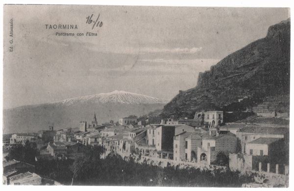 Cartolina fotografica Taormina