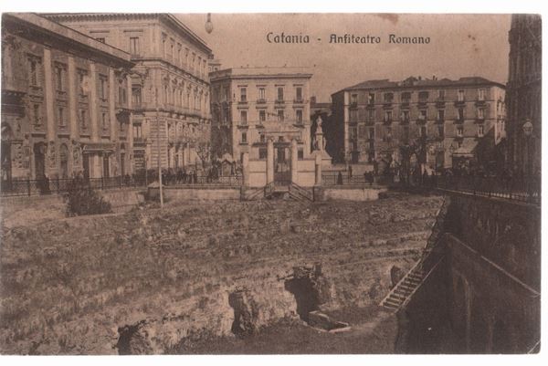 Catania photographic postcard
