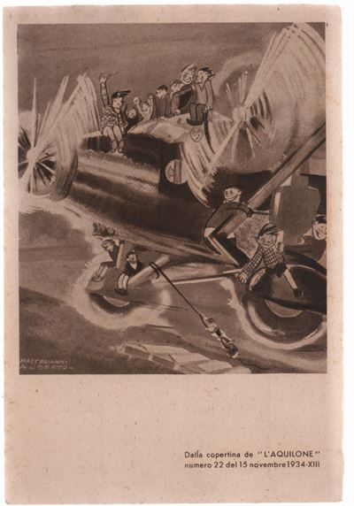 Cartolina da Copertina De L'aquilone N. 22
