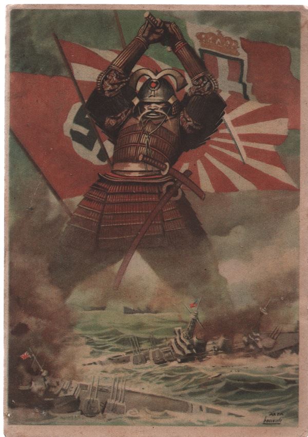 Cartolina di propaganda giapponese