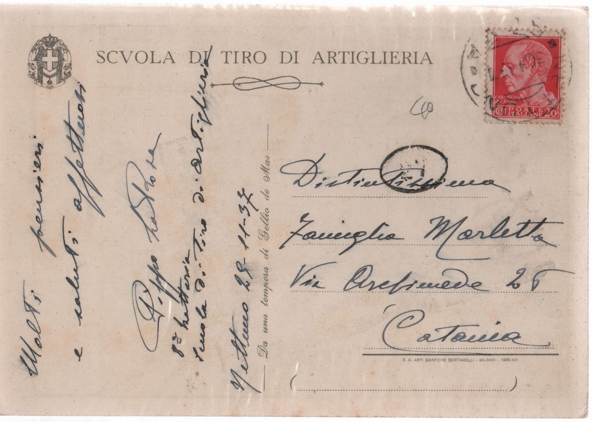 Cartolina Militare