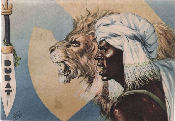 Colonial postcard