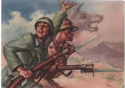 Cartolina di Fanteria