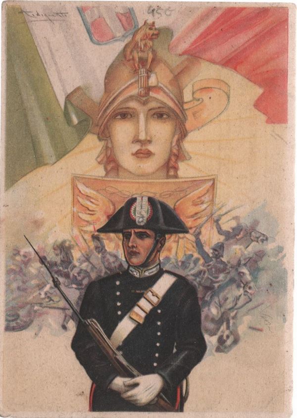 Carabinieri postcard