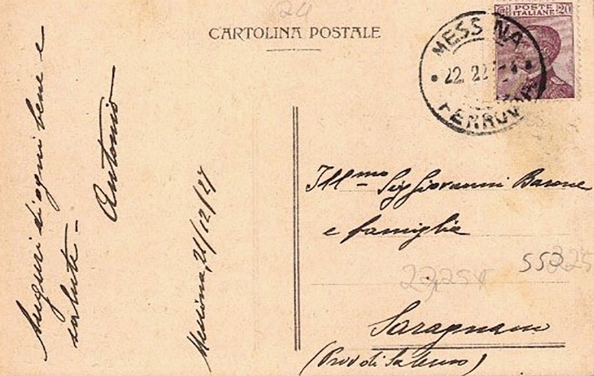 Stupenda e Introvabile Cartolina Postale Originale Ciprie Bertelli