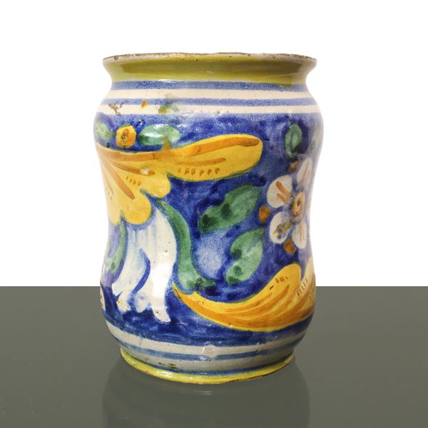 Albarello in maiolica di Caltagirone 