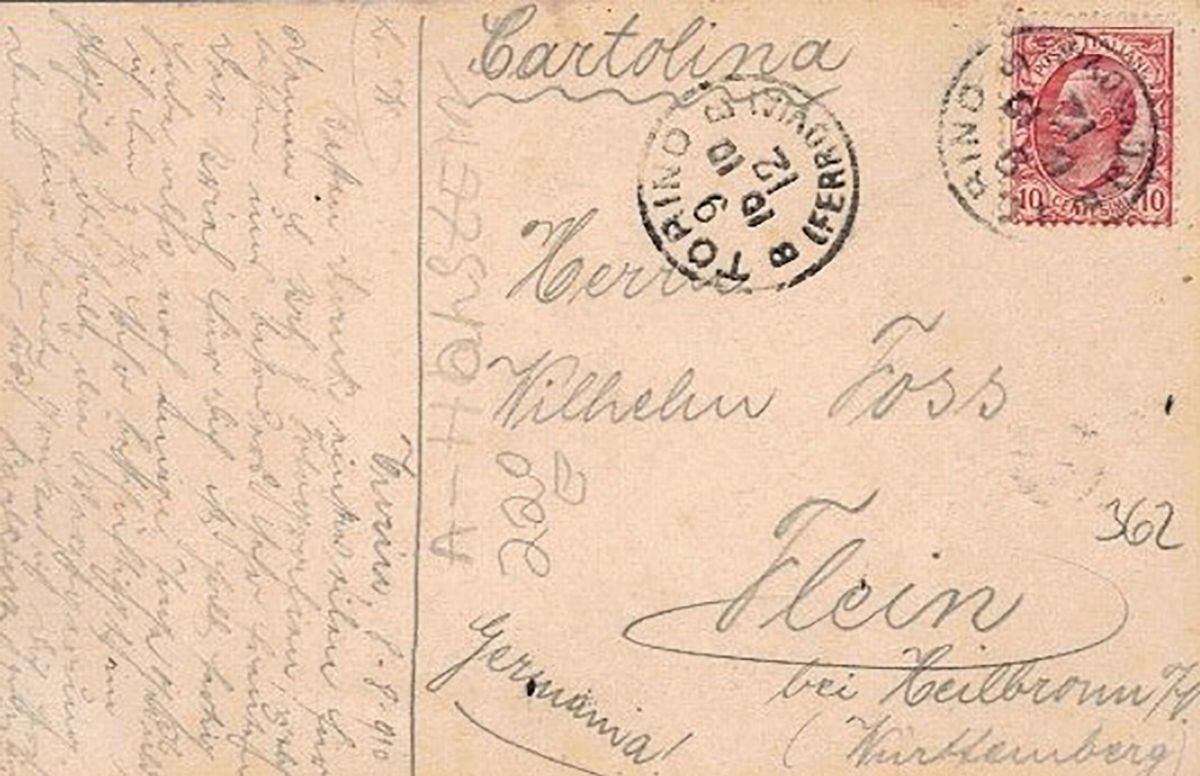 Cartolina Originale Pubblicitaria Forniture Elttriche Cesare Urtis &co