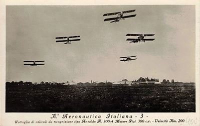 Cartolina Fotografica Arma Aeronautica Rara
