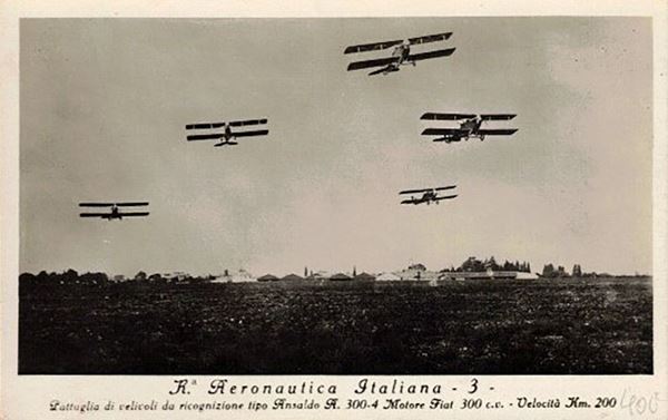 Rare aeronautical weapon photo card