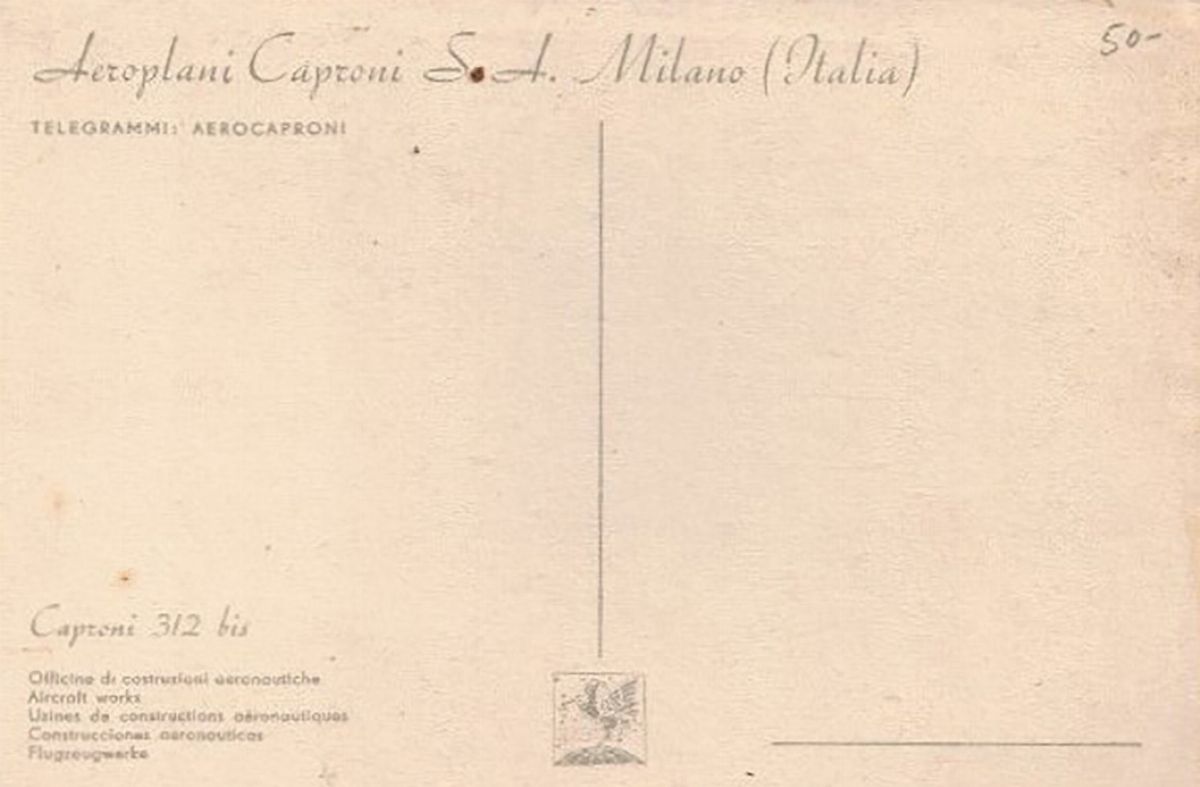 Cartolina Aeronautica