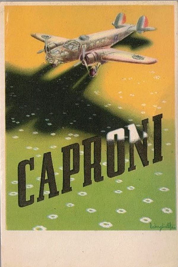 Aviation postcard