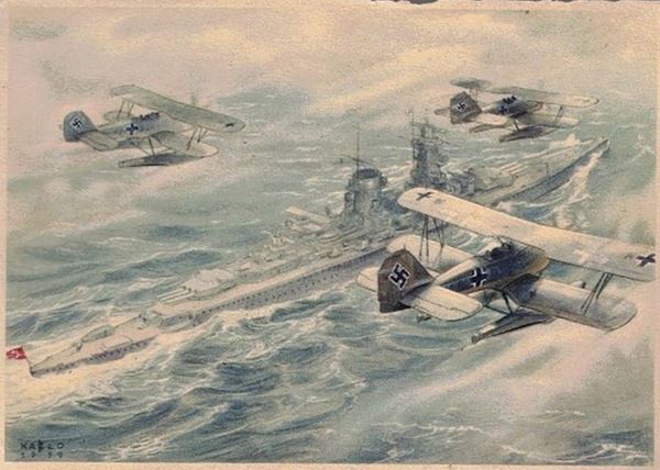 Wehrmachte postcard