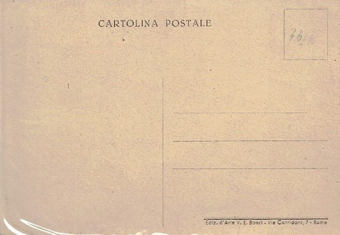 Cartolina Postale Allievi Ufficiali Arma Aeronautica