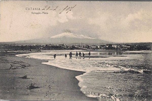 Catania photographic postcard