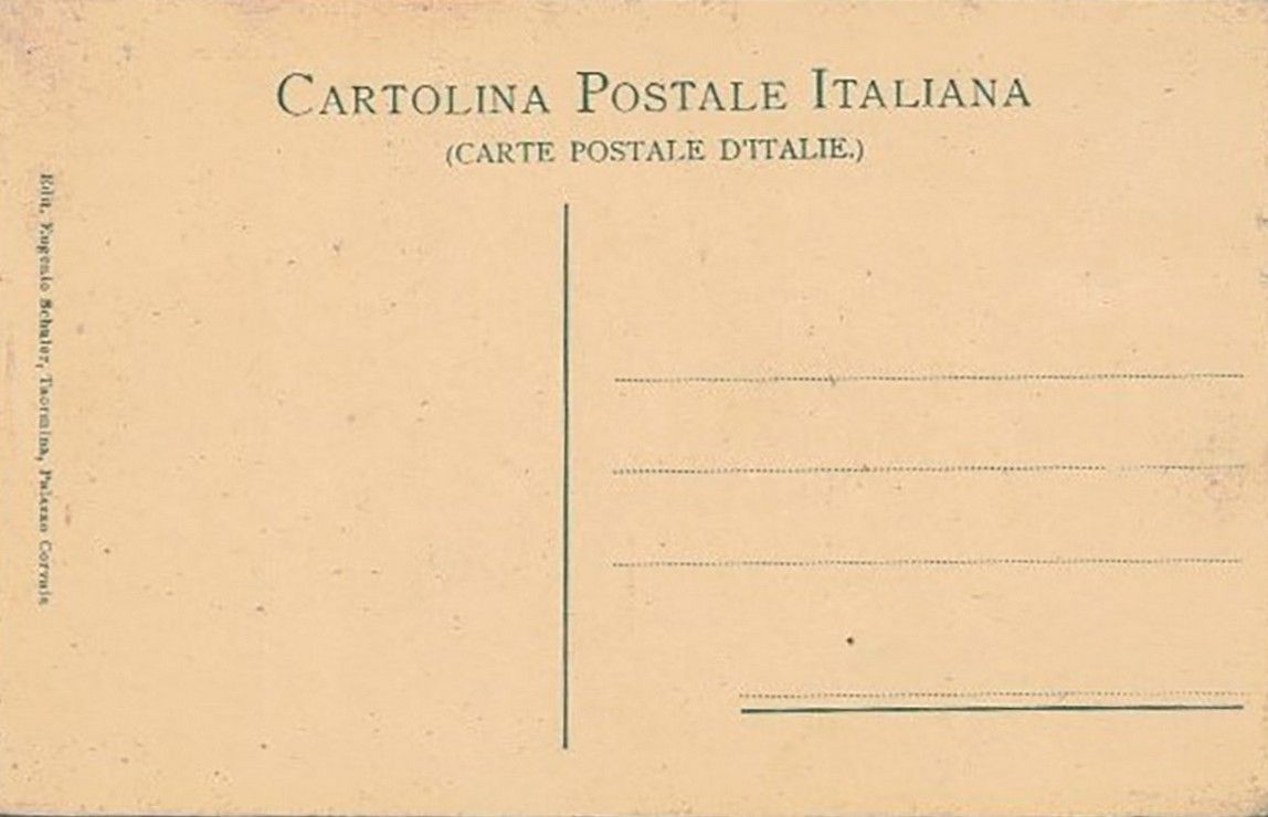 Cartolina Originale Taormina