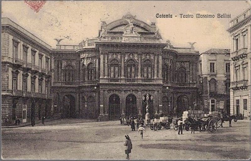 Cartolina Fotografica Catania