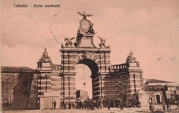 Catania photographic postcard