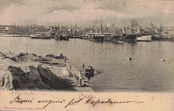 Catania photographic postcard