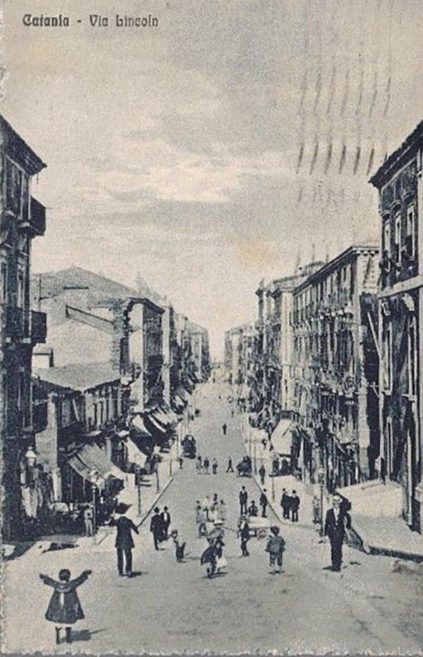 Cartolina fotografica Catania