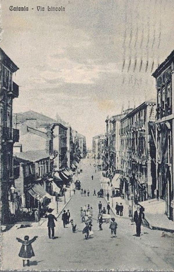 Catania photographic postcard