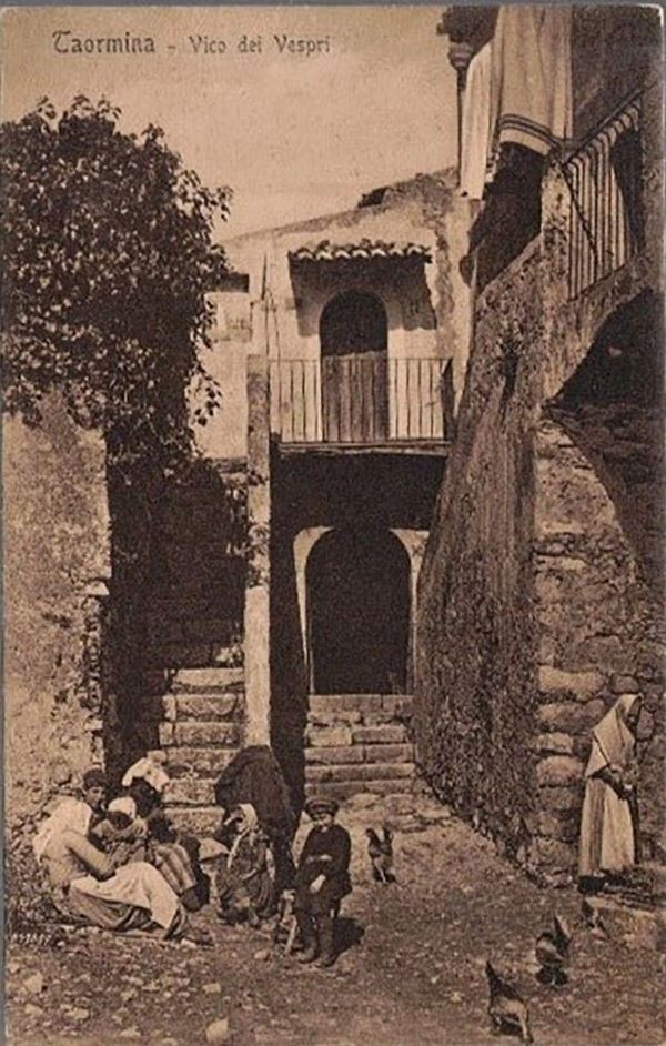 Taormina photo postcard