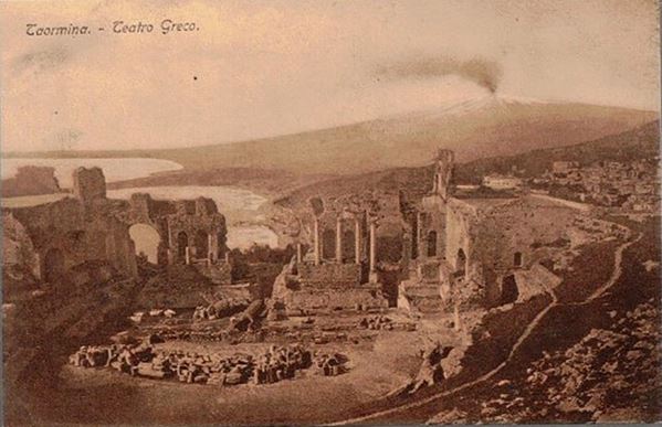 Cartolina fotografica Taormina