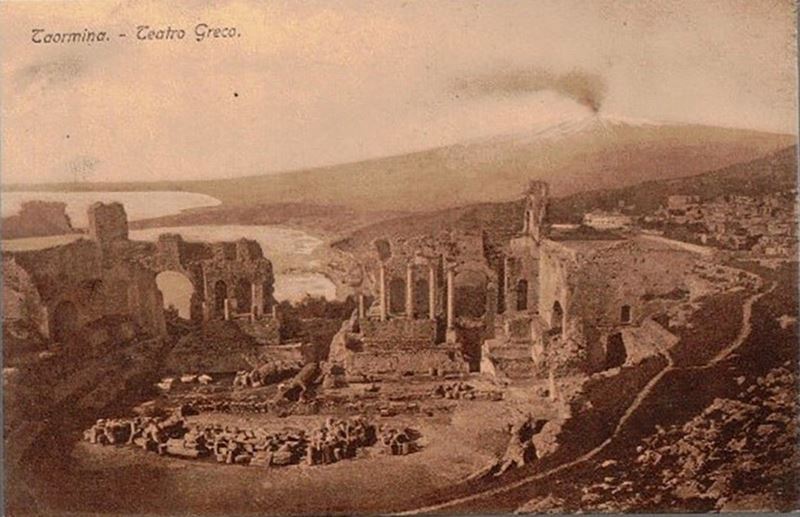 Cartolina Fotografica Taormina