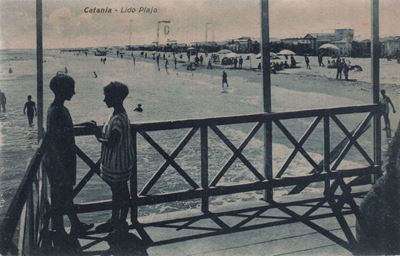 Cartolina Fotografica a Colori Catania