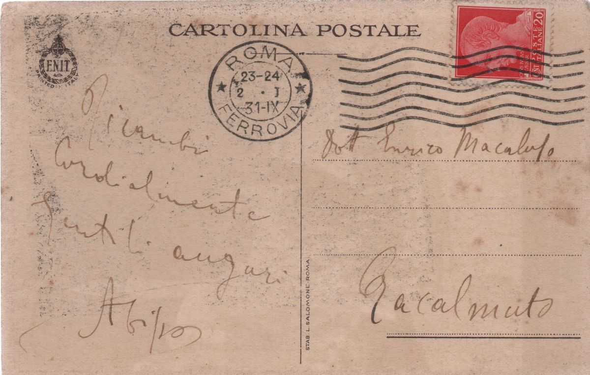 Cartolina Originale