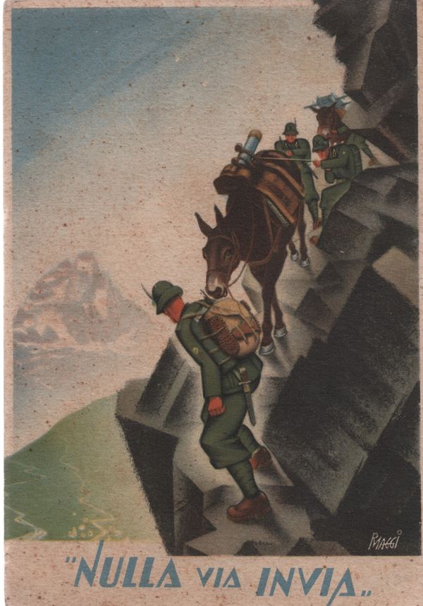 Rare war postcard