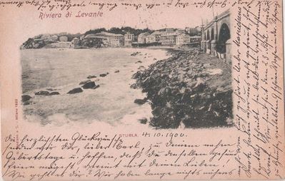 Cartolina Fotografica Riviera di Levante