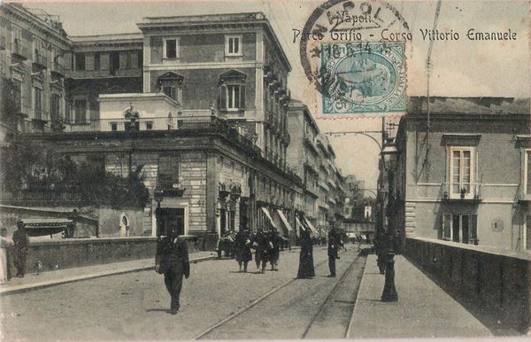 Cartolina fotografica Napoli