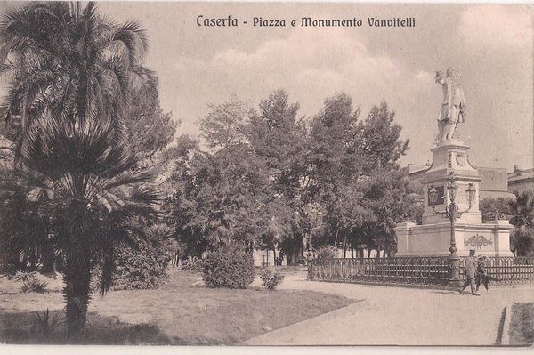 Cartolina postale originale di Caserta