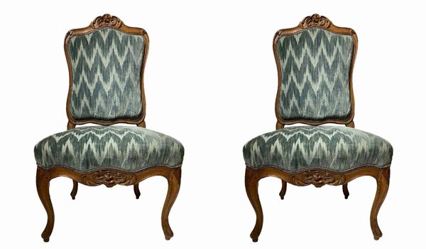 "Pair of Louis XV chairs"