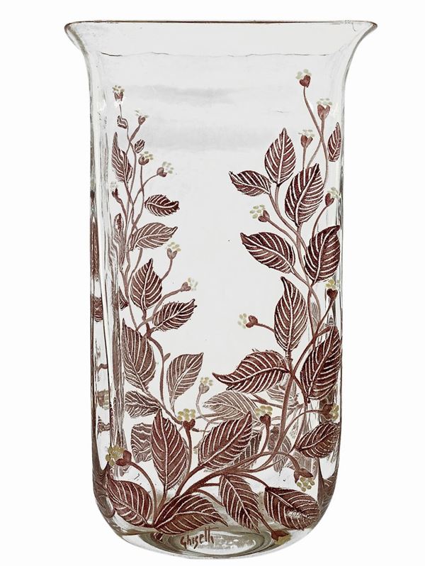 Murano glass vase