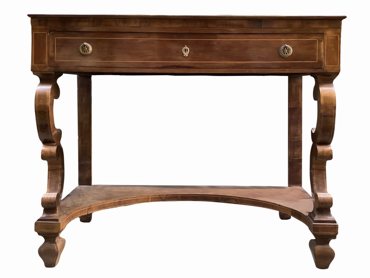 Console in Legno di Noce
