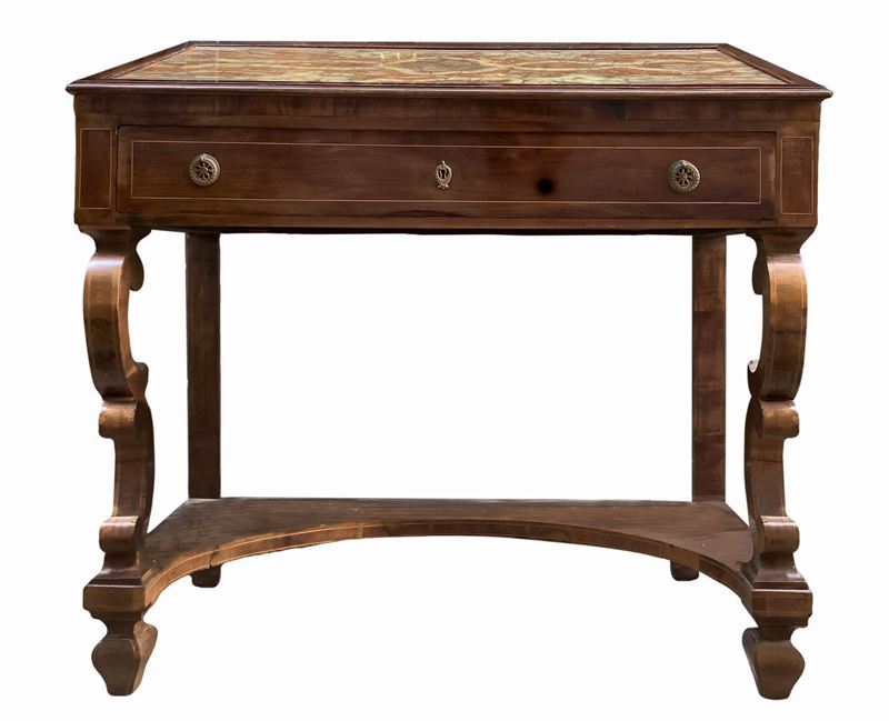 Console in Legno di Noce
