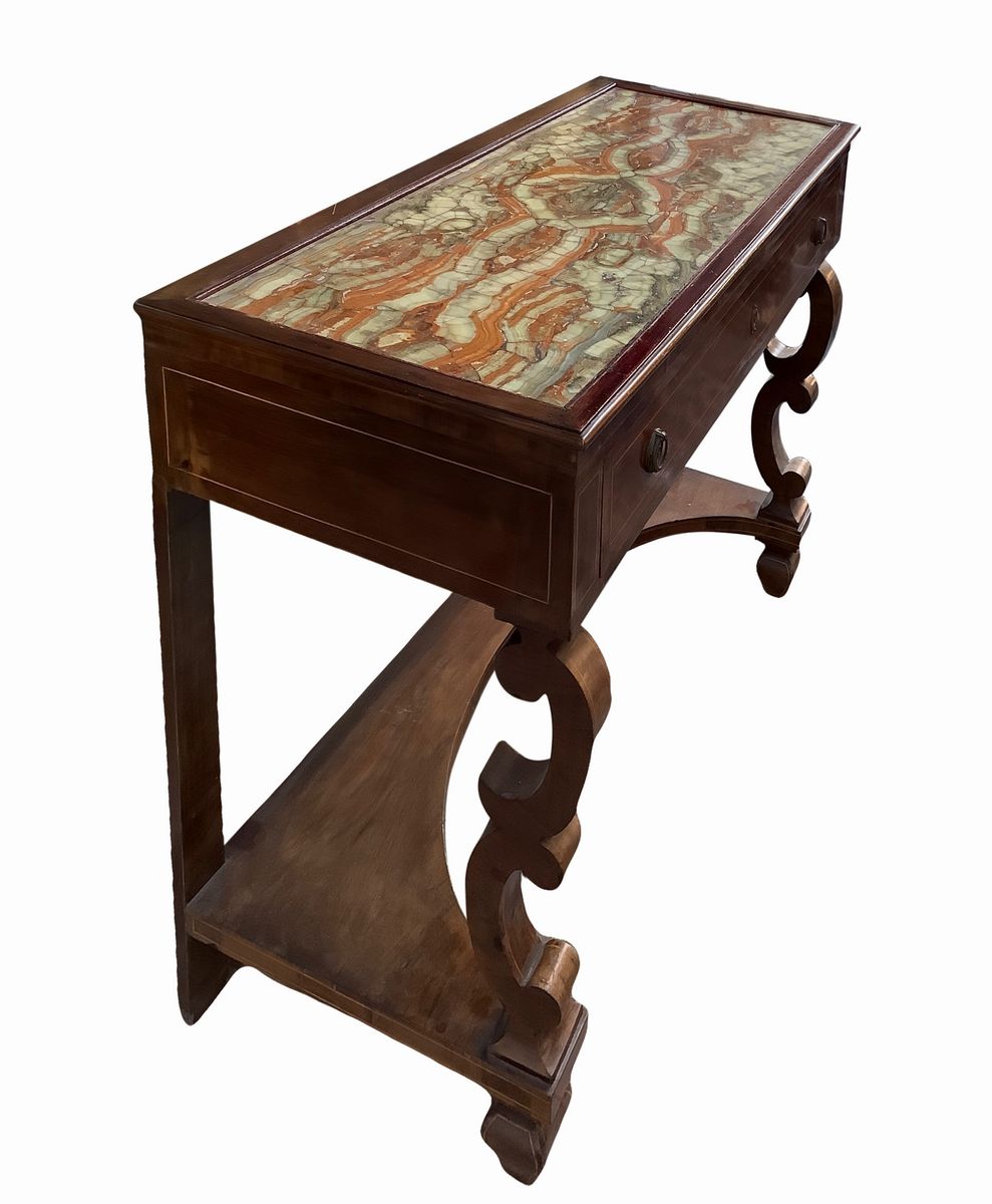 Console in Legno di Noce