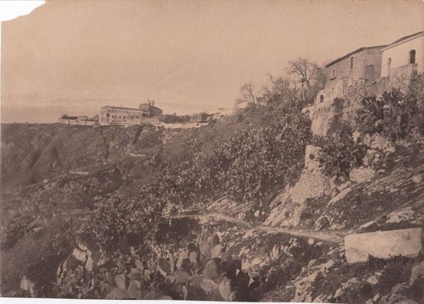Wilhelm Von Gloeden - Paesaggio, con vista del S.Domenico