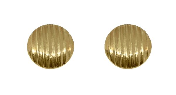 Gold button covers
