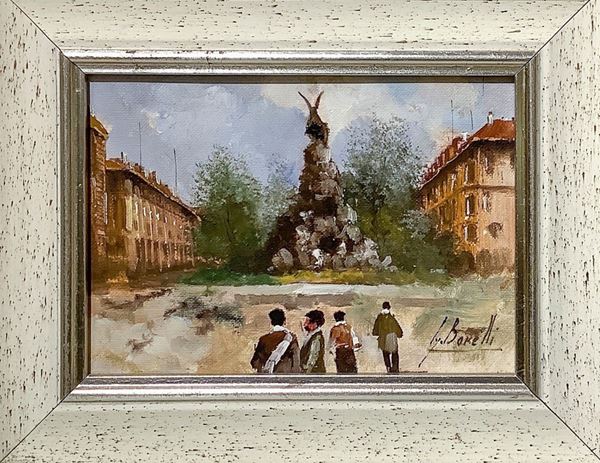Guido Borelli - Piazza del municipio