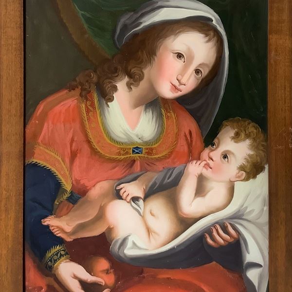Madonna della mela con bambino