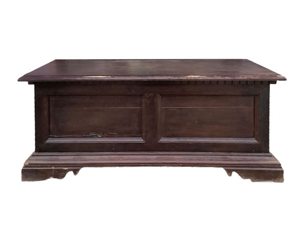 Cassapanca in legno di pino