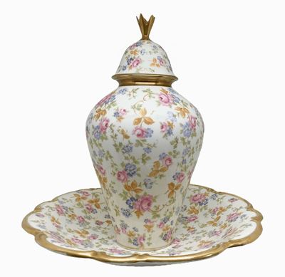 Porcellana Lindner Bavaria, Poutiche con sottopiatto