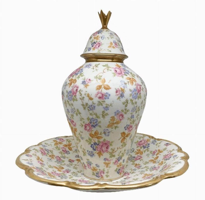 Porcellana Lindner Bavaria, Poutiche con sottopiatto
