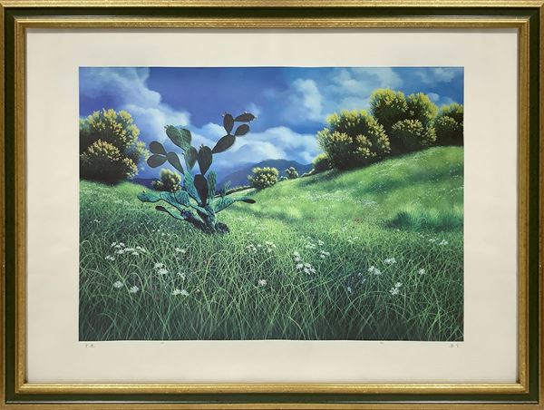 Antonio Navarra - Gorse and prickly pear