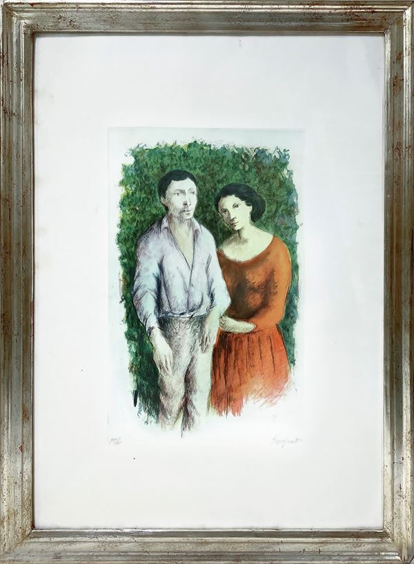 Domenico Purificato - Coppia di uomo e donna