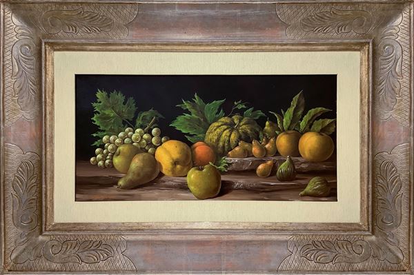 Santo Miano - Still life of fruit